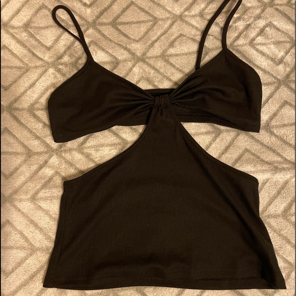 SHEIN Cut outribbed cami top